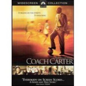 Coach Carter DVD Paramount Widescreen Edition Samuel L Jackson